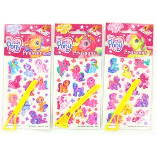 MY LITTLE PONY RUBBELBILDER / STICKER (24 Stk.)