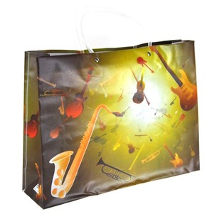 Gro&szlig;e Tragetaschen / Geschenkbeutel - Musik-Design (12 Stk.)