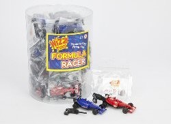 Formel 1 Abschuss-Rennauto in Blister-Box (48 Stk.)