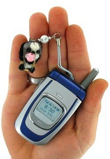 Handy-Anhänger Hund (12 Stk.)