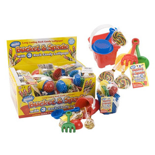 Strand-Set mit S&uuml;&szlig;igkeiten im Display (12 Stk.)
