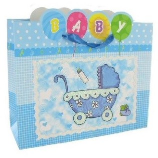 GEBURT TAS - BABY BLUE (12st).