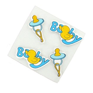 DEKORATIONSSTICKER - BABYBLAU (20 Stk.)