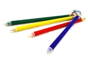 Jumbo-Bleistift mit Filz (12 Stk.)