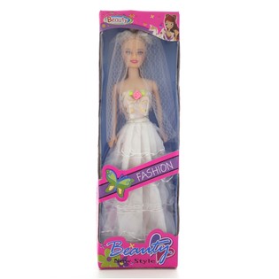 Spielzeug Puppe im Brautkleid (6x)