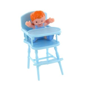 BABY IN BLAUEM STUHL (9 Stk.)