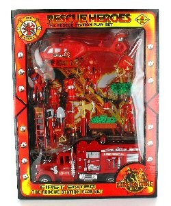 Gro&szlig;es Feuerwehr-Spielset - Modell 2