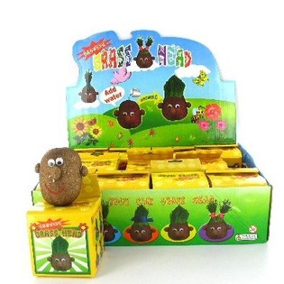Gras-K&ouml;pfe im Display (12er-Set)