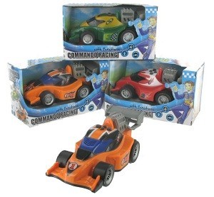 Rennwagen mit STEUERUNG (6 Stk.)
