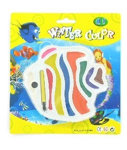 Wasserfarben-Set - Modell Fisch auf Karte (12 Stk.)