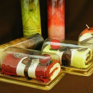 HANDTUCH IN KUCHENFORM (2 Stk.)
