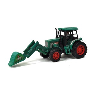 GROSSER TRAKTOR MIT GREIFARM IM DISPLAY (9 Stk.)