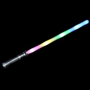 STAR WARS LEUCHTSCHWERT MIT MUSIK (2 Stk.)