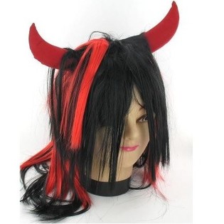 WIG mit Teufel-H&ouml;rnern (5st.)