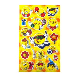 Fr&ouml;hliche Sticker (24 Stk.)