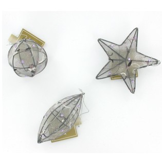 Sortierte Christbaumkugeln (12er-Pack)
