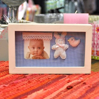 H&ouml;lzerner 3D-Kinderzimmer-Bilderrahmen - Modell 3 (6 Stk.)