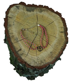 Geflochtenes Armband mit Anh&auml;nger (1 Stk.)