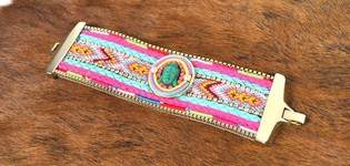Ibiza Buddha-Armband Multicolor (1 Stk.)