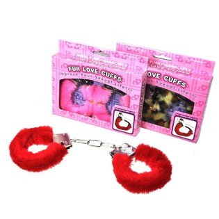 SEXY Handschellen mit Pl&uuml;sch (6x)