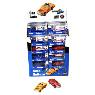 Die-Cast Metallfahrzeuge im Display (36 Stk.)
