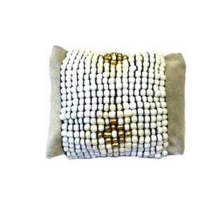 Armband Aztec Wei&szlig; (1 Stk.)
