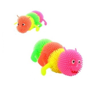 Raupen-Pufferb&auml;lle mit LED-Licht (37 Stk.)