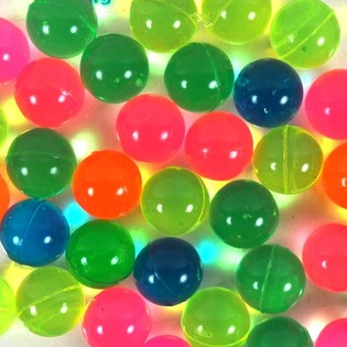 Bunte Flummis 4 cm (100er Pack)