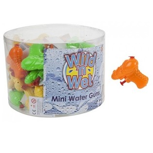 Kleine Wasserpistolen in R&ouml;hre (48er Set)