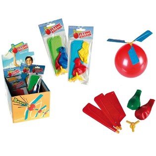 Ballon-Hubschrauber im Display (24st).