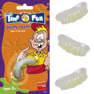 SMIFFY'S GLOW IN THE DARK Z&Auml;HNE (12 Stk.)