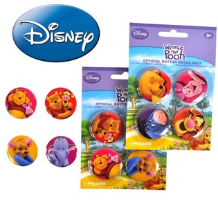 Disney Winnie Puuh Button-Set 4-teilig (24er-Pack)