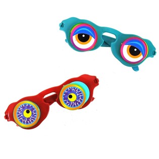 Schock-Brillen mit Wackelaugen (22 Stk.)