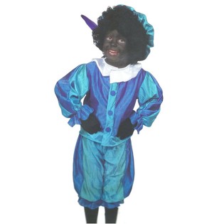 Zwarte Piet Kost&uuml;m f&uuml;r Jungen &ndash; Gr&ouml;&szlig;e 110 (4-6 Jahre)