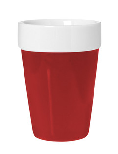 Qdo Doppelwandiger Thermo-Becher aus Porzellan (1 Stk.)