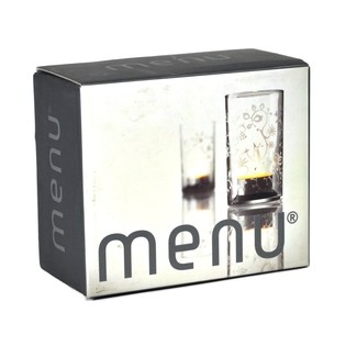 MENU - Windlichthalter mit Frostmuster, 2er-Set (1 Set)