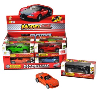 Friction-Sportwagen im Display (12 Stk.)
