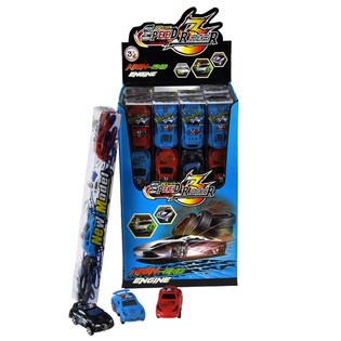 4 TOY CARS in der H&uuml;lse (16st).