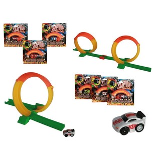 LOOPING RACE CAR ON MAP 22,5 CM. (48pcs).