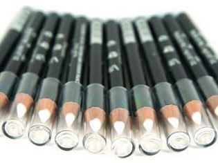 Lippen- & Eyeliner-Stift Wei&szlig; (12er-Pack)