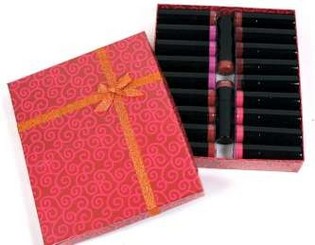 Lippenstift 5er-Farbmix in roter Verpackung (20 Stk.)