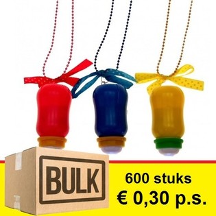 MASSE SALE *** *** LUMINOUS Babyflasche MIT KETTE (600pcs).