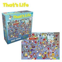 Das ist Life Puzzle - The Gym, 1000 St&uuml;ck (1.).