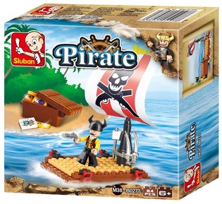 Sluban Piratenflo&szlig; M38-B0277 (1 Stk.)