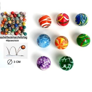 MIX Loot STUITERBALLEN - &Oslash; 3 cm. (48pcs.)