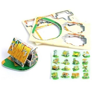SMALL 3D PUZZLE - HOUSE (48pcs.)