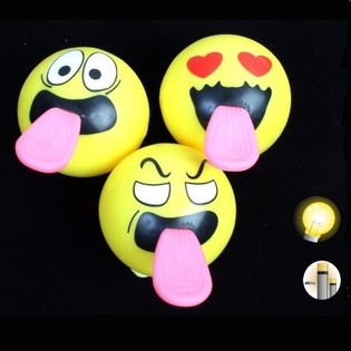 MERRY LUMINOUS STUITERBALLEN MIT DER ZUNGE (12st.)