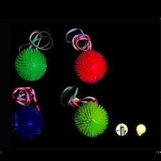 Blinkender LED-R&Uuml;CKENB&auml;lle f&uuml;r Ihren Hals DISPLAY (12st.)