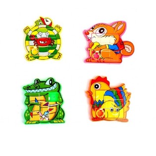 MIX Grabbelton Schiebepuzzles TIERE (48pcs.)