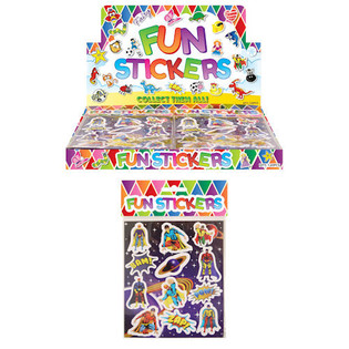Fun-Sticker &ndash; Motiv: Superhelden (120 Stk.)